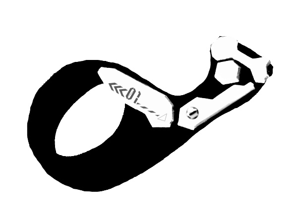 サイバー顎装甲(ホワイトver')