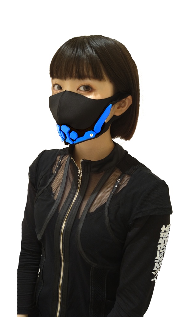 サイバー顎装甲(ブルーver')