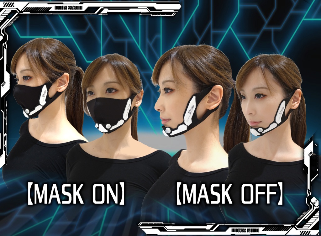 サイバー顎装甲・ver' Ⅱ(ホワイト)