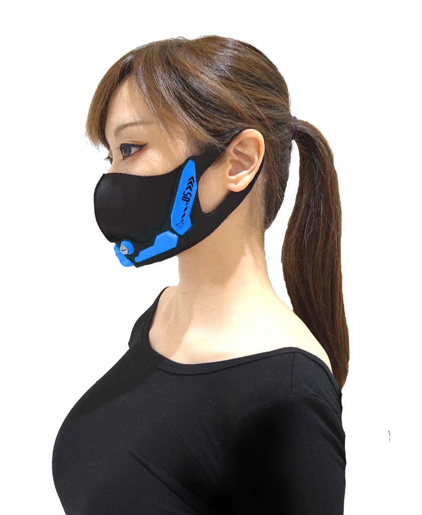 サイバー顎装甲・ver' Ⅱ(色:ブルー)