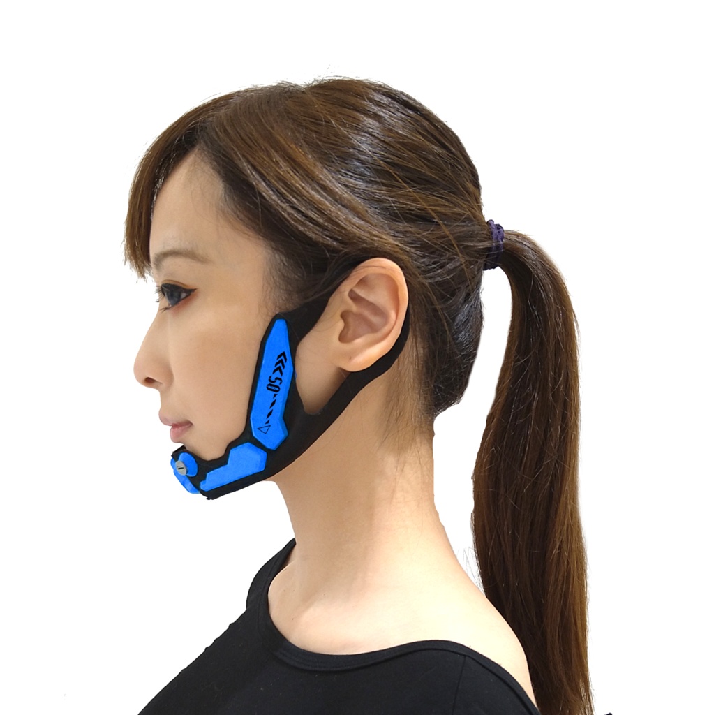 サイバー顎装甲・ver' Ⅱ(色:ブルー)