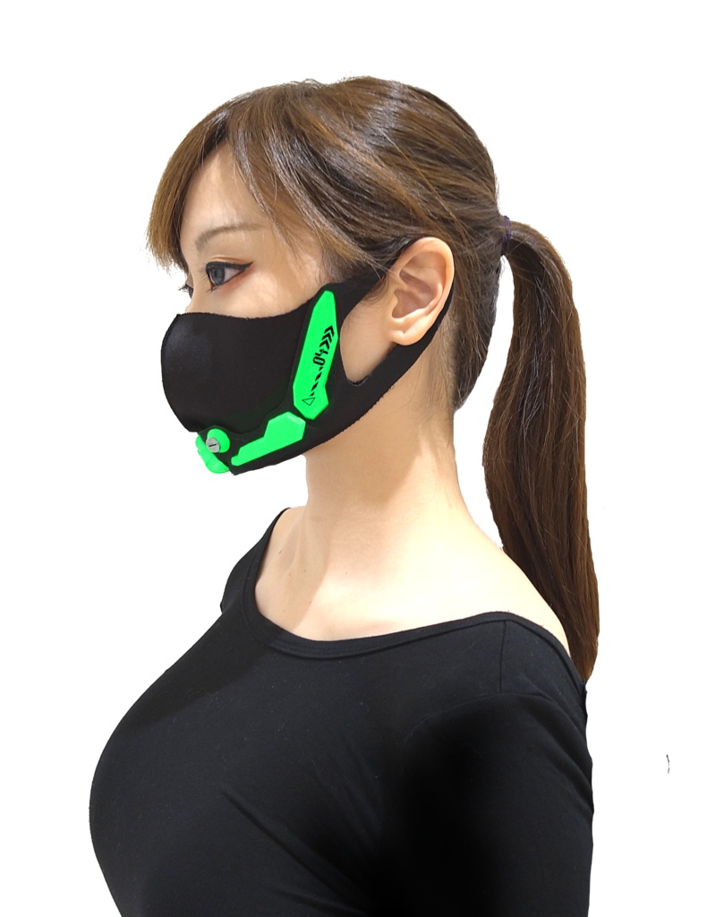 サイバー顎装甲・ver' Ⅱ(色:グリーン)