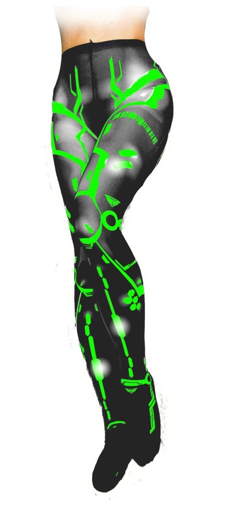 サイボーグタイツ【ver'2・typeｰC(グリーンライン)】