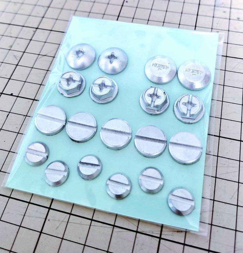 ネジ型 立体シール【ver'2】