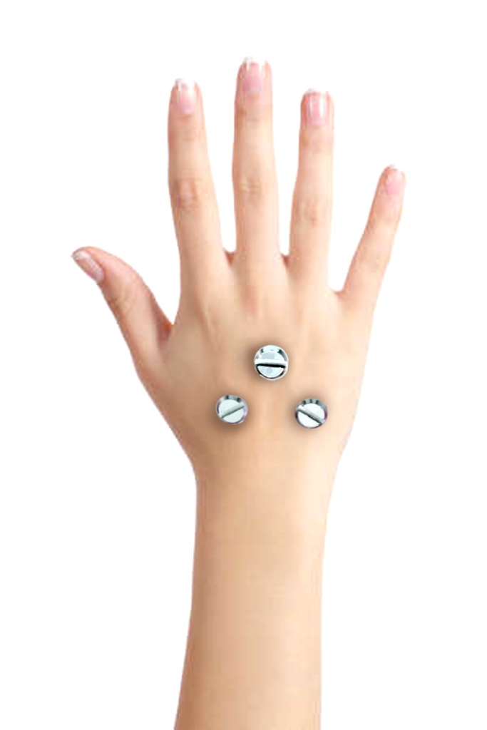 ネジ型 立体シール【ver'2】