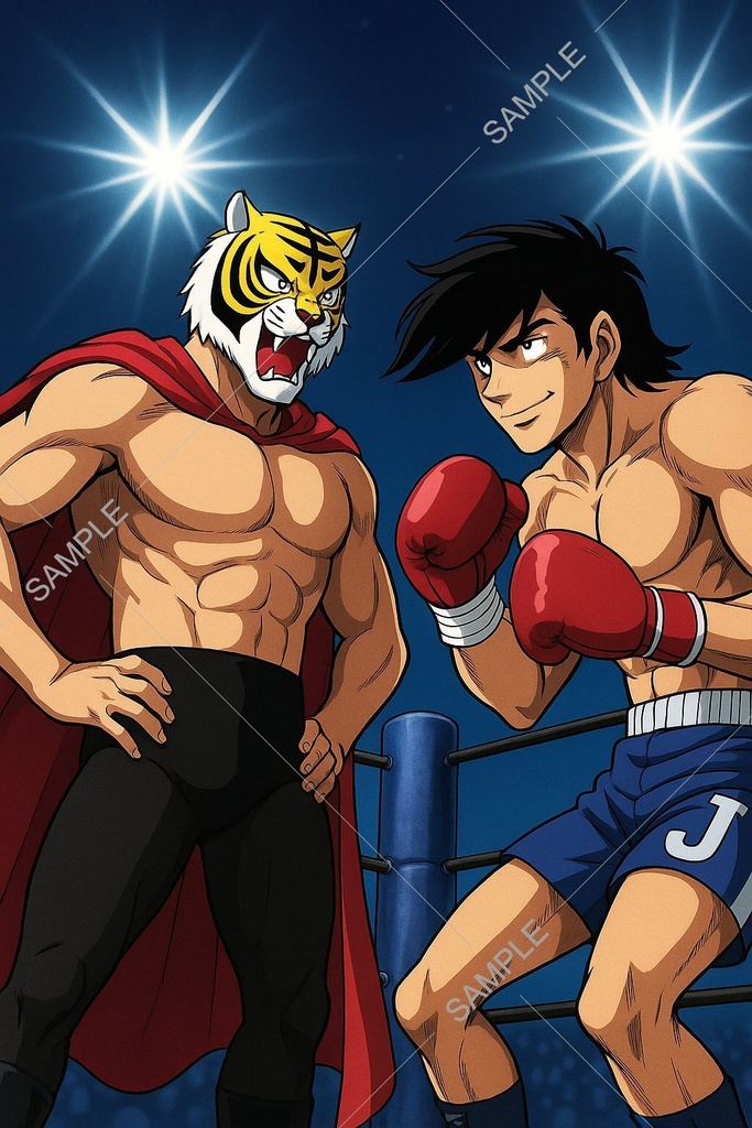 タイガーマスク vs 矢吹丈 ミレニアムファイト!ぜひご参加くだ