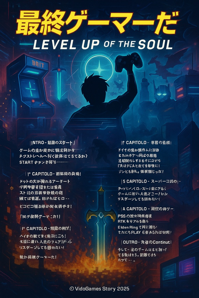 最終ゲーマー ―魂のレベルアップ― THE FINAL GAMER – Level Up of the Soul