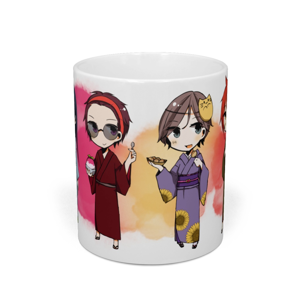 自陣マグカップ(夏ver.)