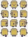 【pictSQUARE用】芋ようかん、抹茶ようかん、かすていらアバター