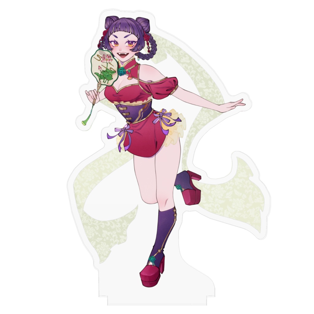 七宝蓮子 活動一周年記念アクリルフィギュア