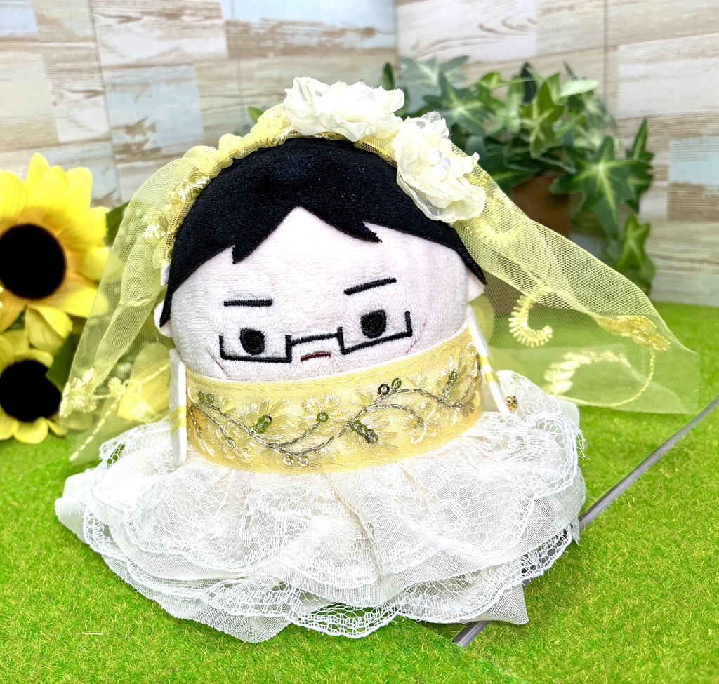 ドレス　ウェディング　黄色　お色直し