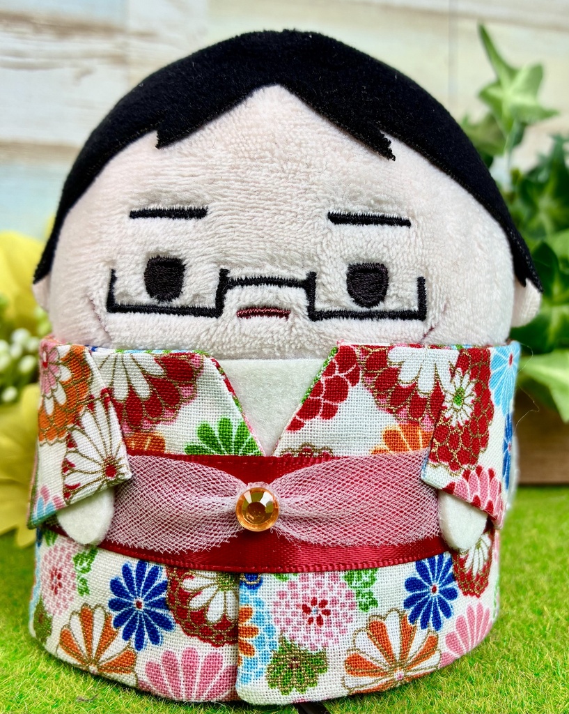 ふわコロりん 浴衣 女物 白