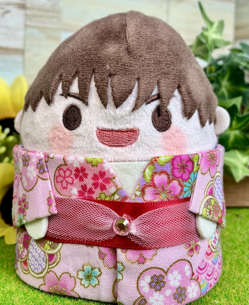 ふわコロりん 浴衣 女物 ピンク