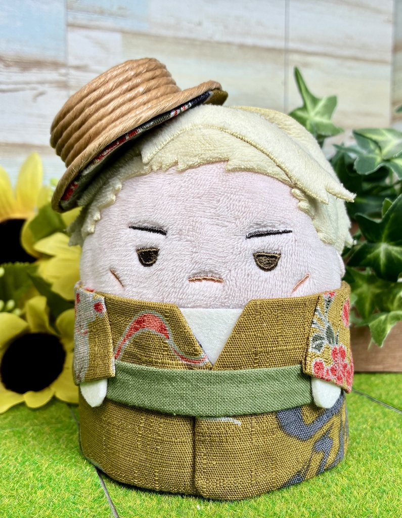 ふわコロりん 浴衣 男物 辛子