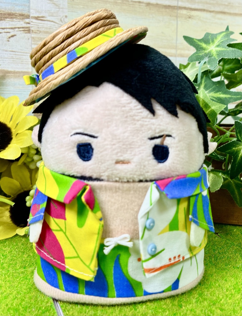 ふわコロりん アロハシャツ パステル②