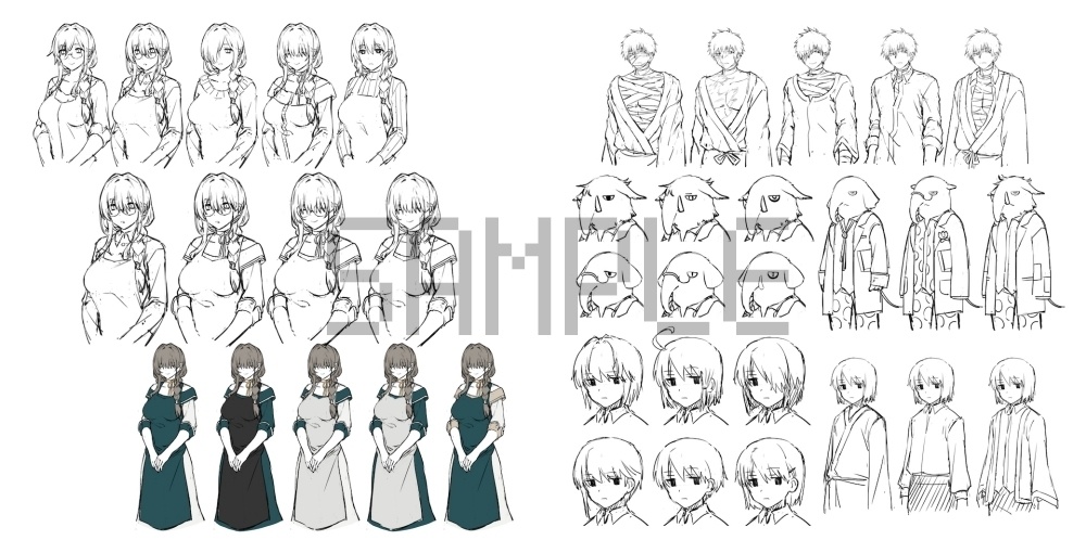 いままでの絵のまとめ
