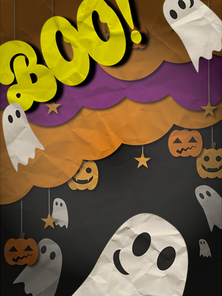 【フリー素材】Boo!