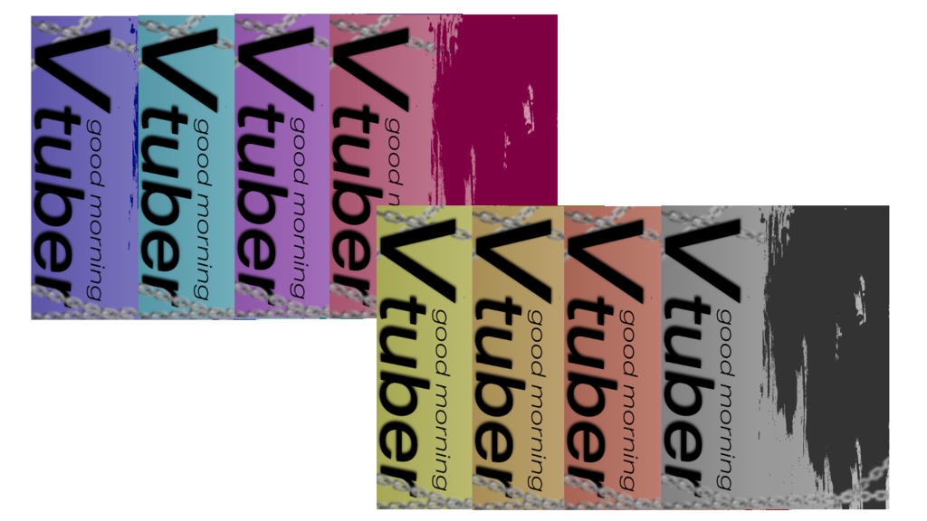 【フリー素材】goodmorning Vtuber