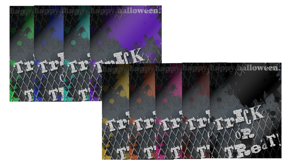 【フリー素材】Happy halloween