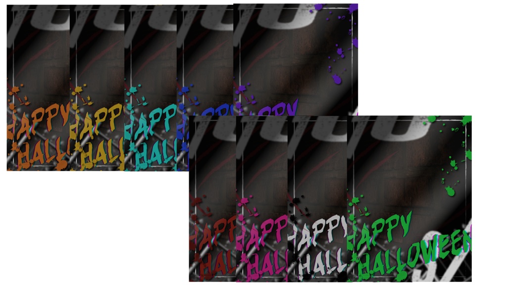 【フリー素材】happy Halloween