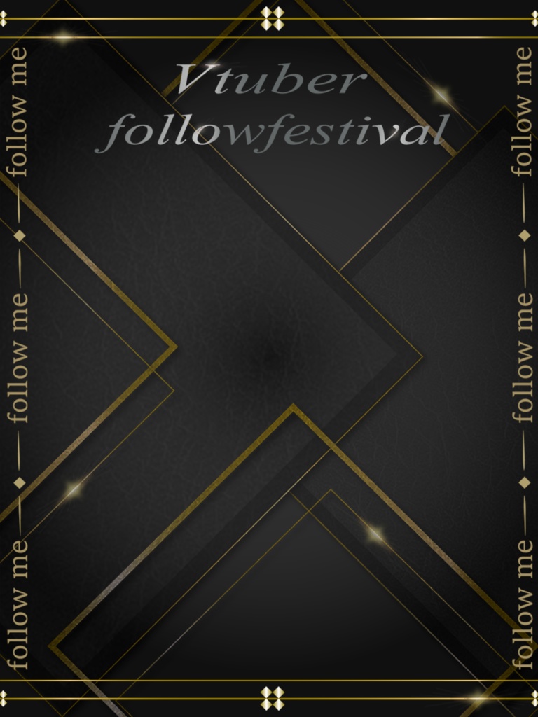 【フリー素材】follow festival