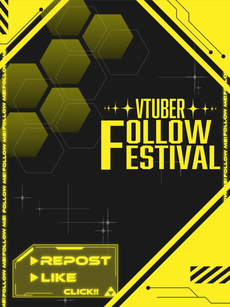 【フリー素材】follow festival