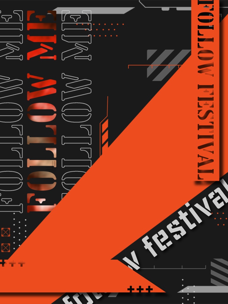 【フリー素材】follow festival