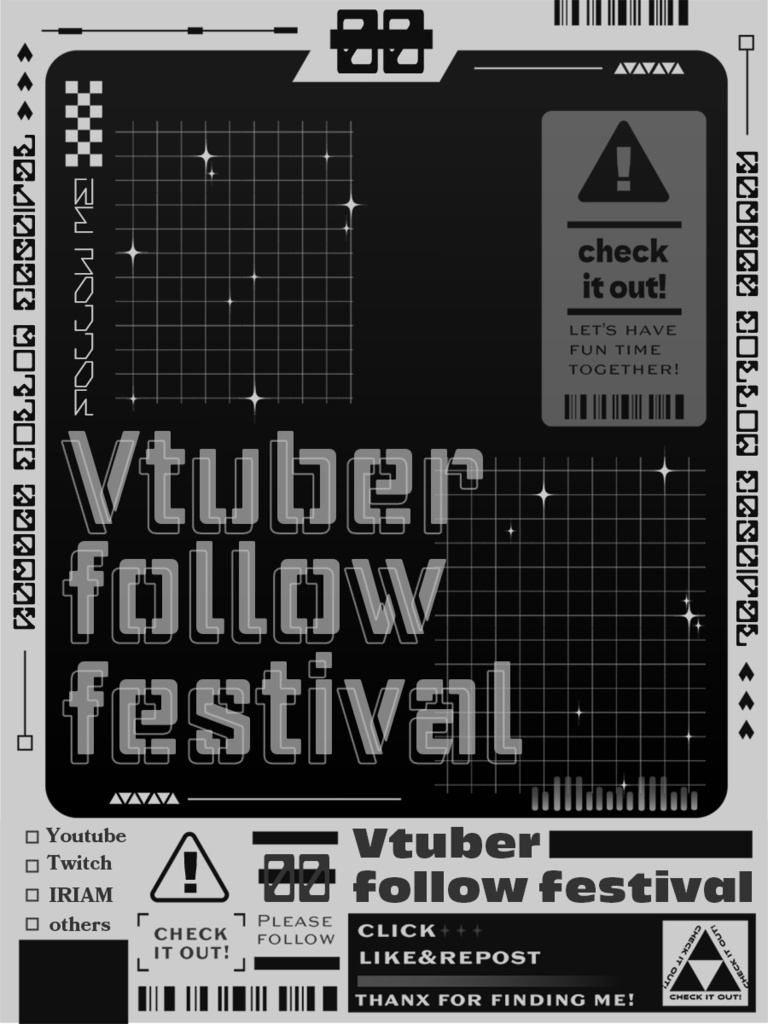 【フリー素材】follow festival