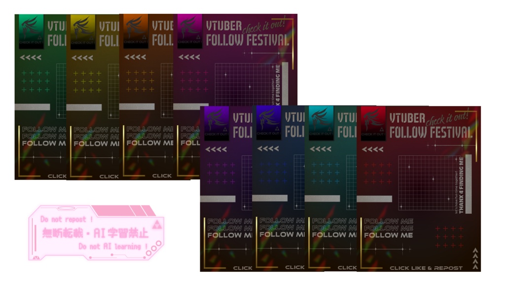 【フリー素材】follow festival