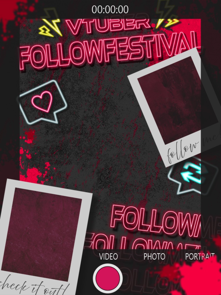 【フリー素材】Follow festival