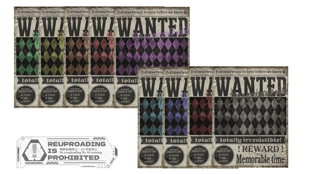 【フリー素材】happy halloween