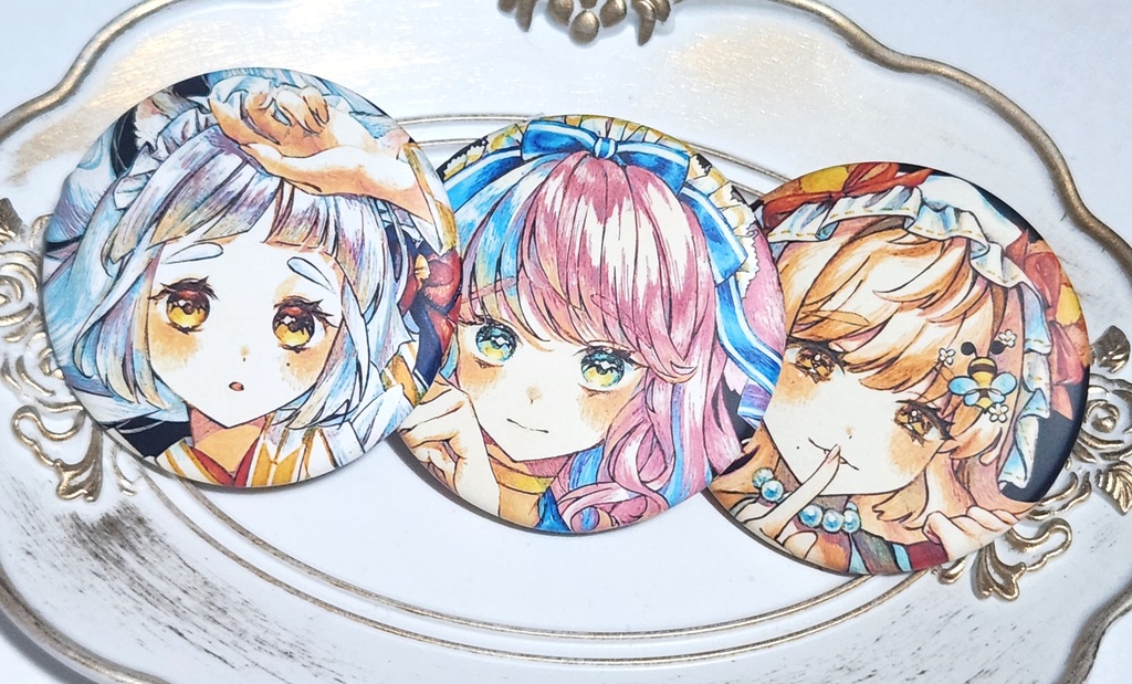 魔法少女 缶バッジ