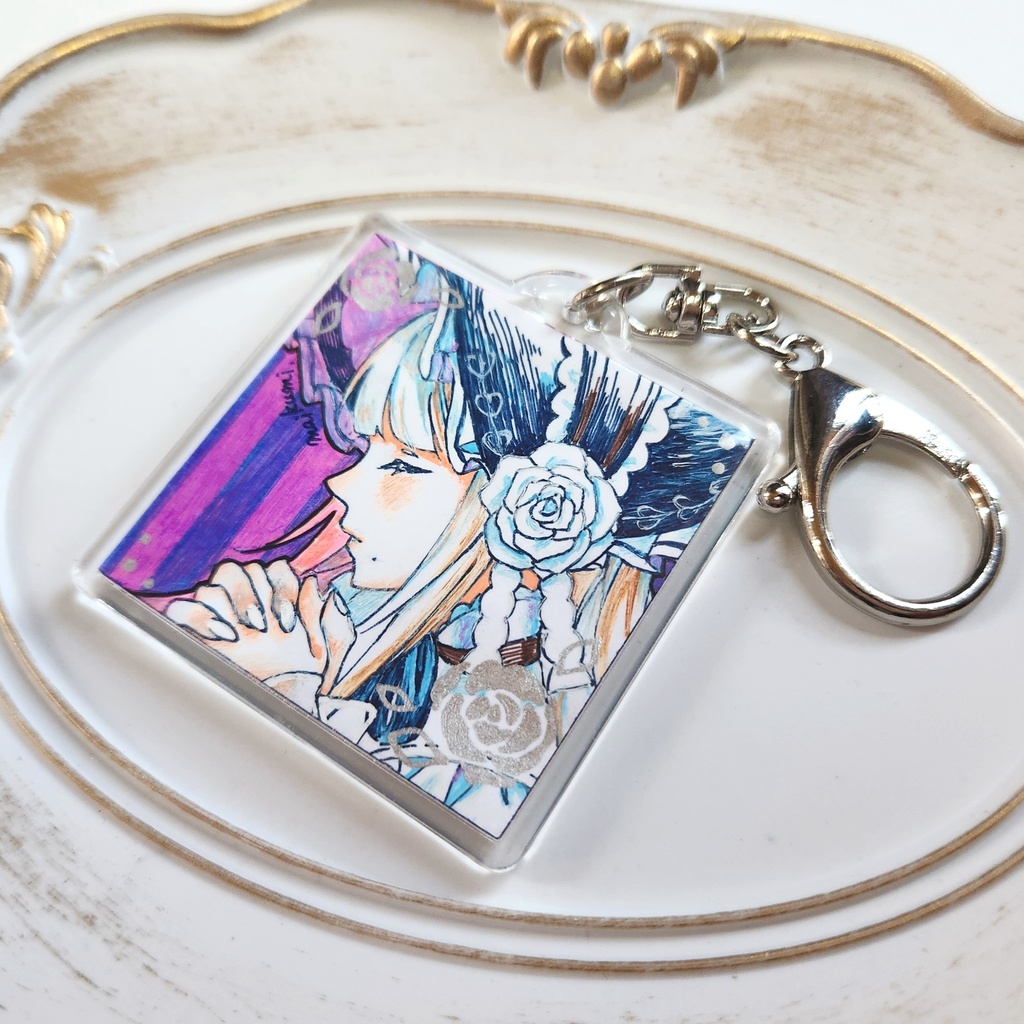 milk tea 原画 キーホルダー