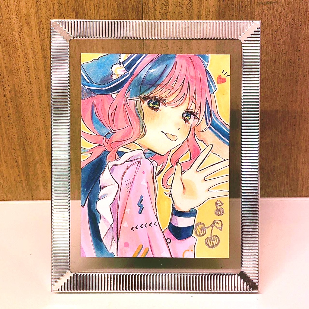 《額装原画》魔法少女 んべっ