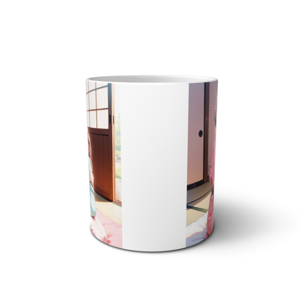 親子のしあわせなイラストマグカップ 〜やさしさに包まれたなら…〜