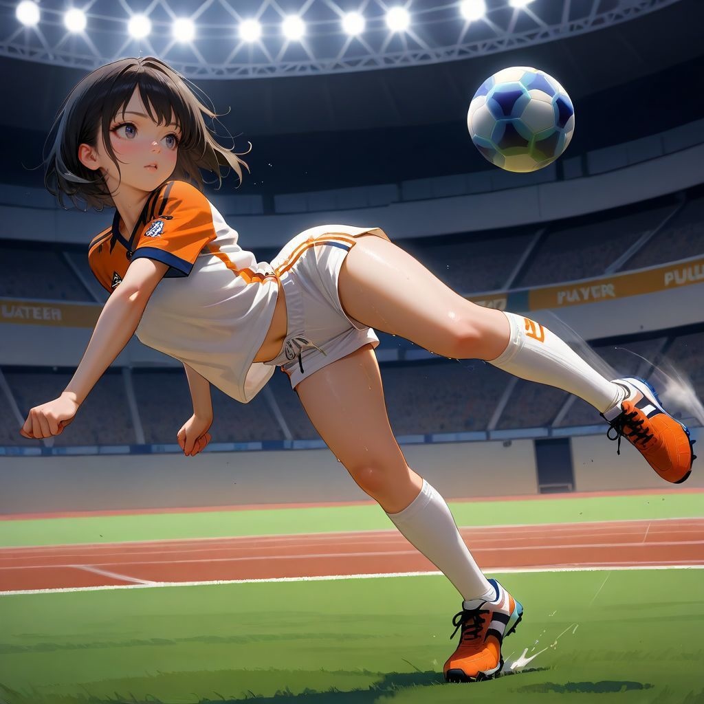 サッカー女子（すご技）