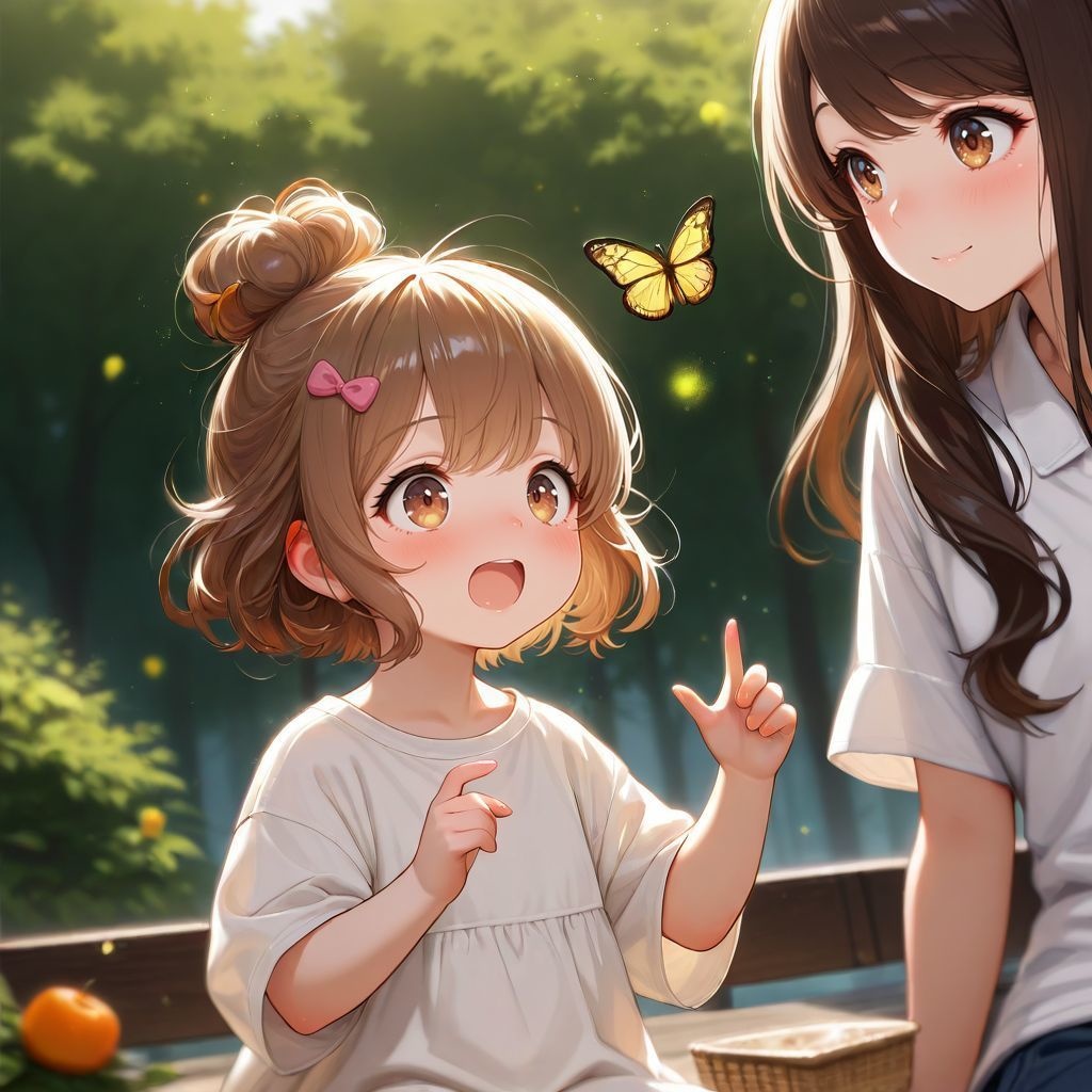 蝶と出会った日