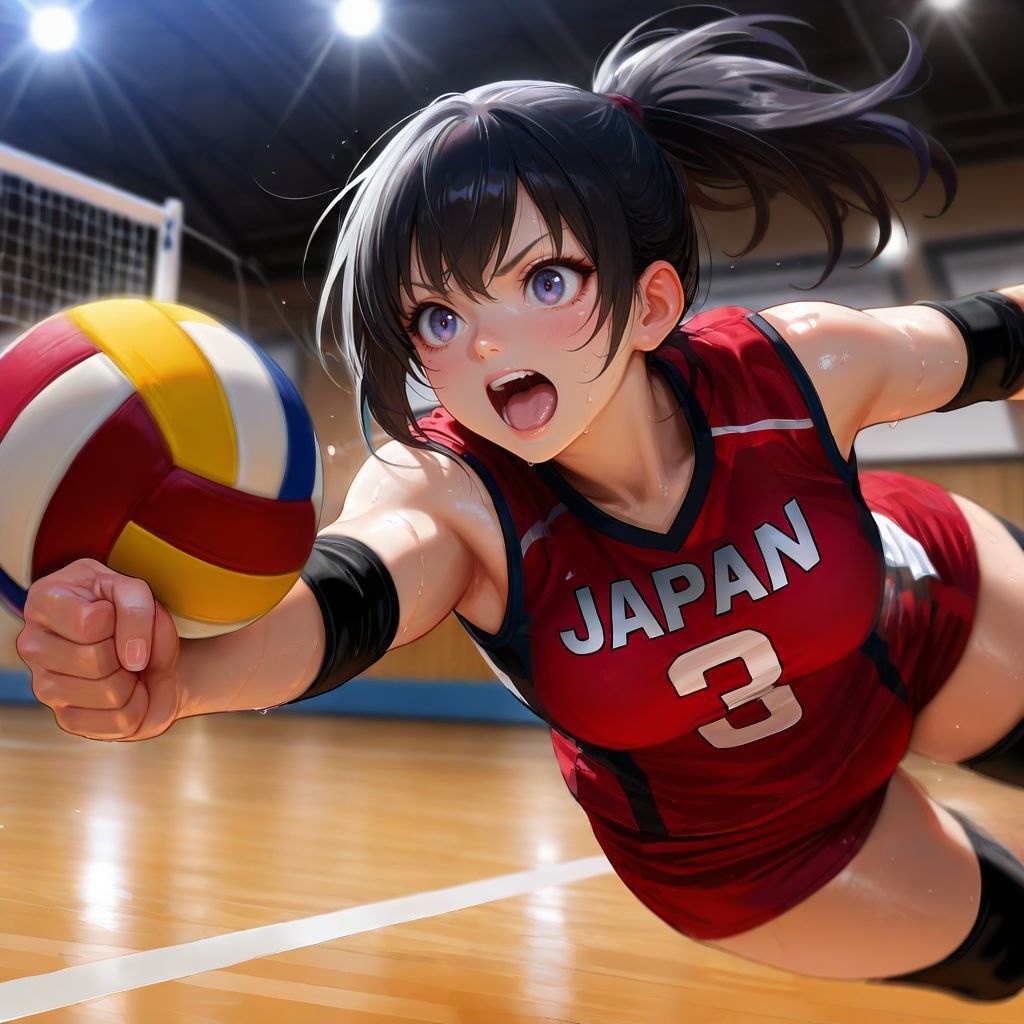 バレーボール女子（ダイブ）