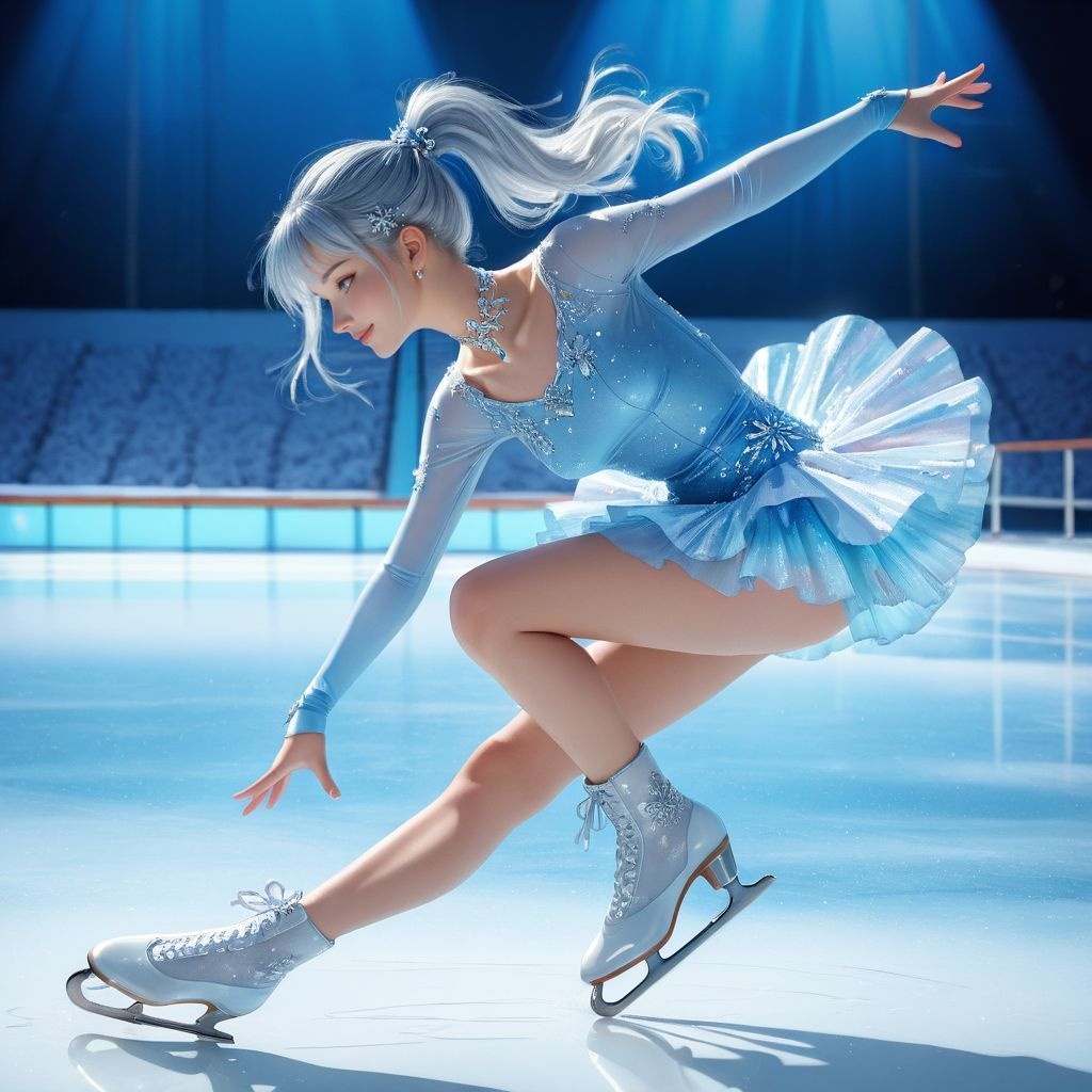 フィギュアスケート(シットスピン)