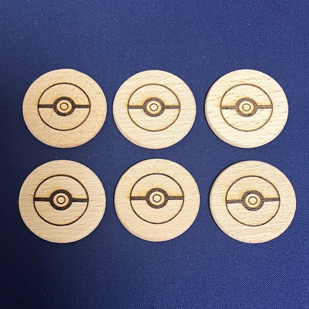 【ハンドメイド】木製 ワッカネズミ 状態異常マーカー