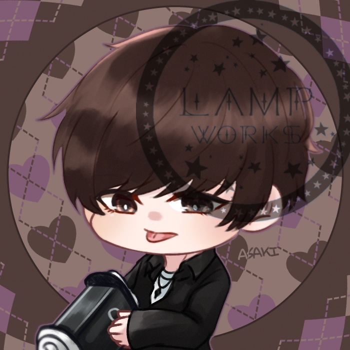 SNSアイコン|ちびキャラ|LAMP Works