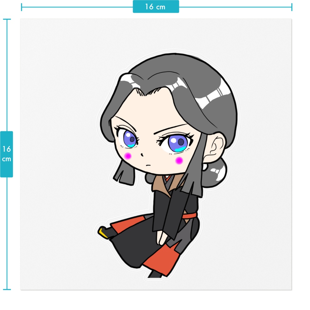 マシャンちゃんステッカー