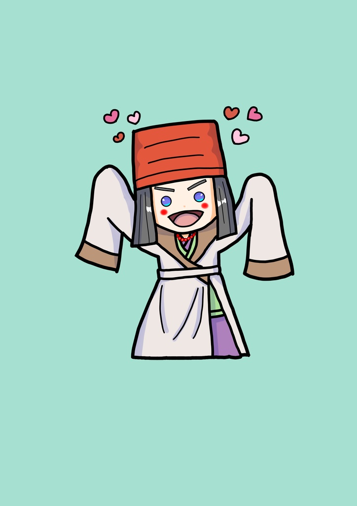 にこにこツェンポちゃん缶バッジ