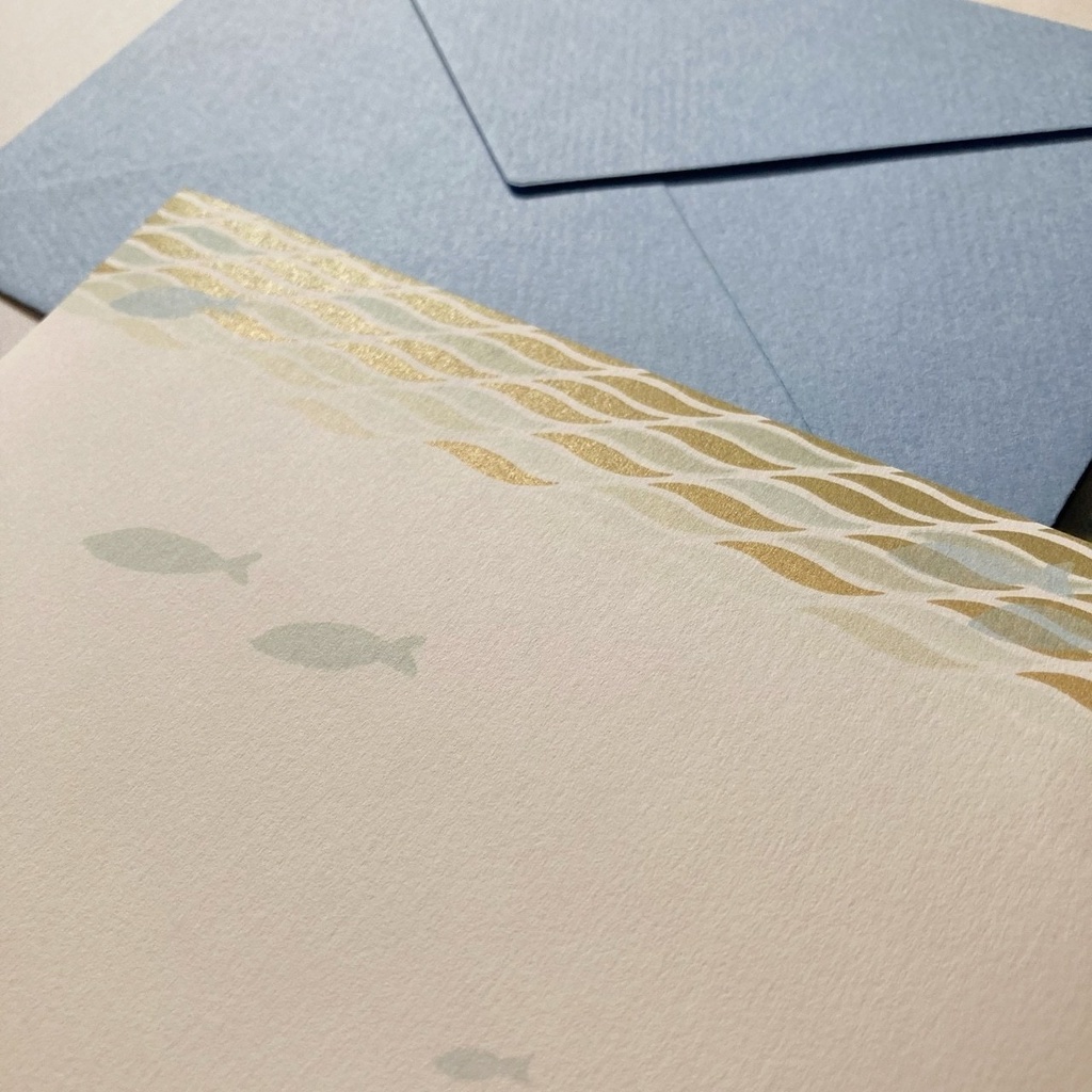 セブの海・ジンベエザメのレターセットA5