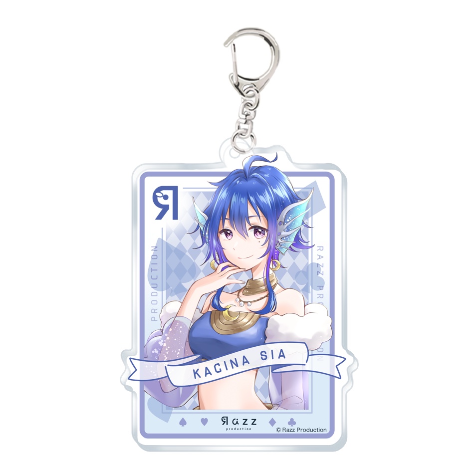 アクリルキーホルダー カシナ 月愛 Razzプロダクション 公式 Booth