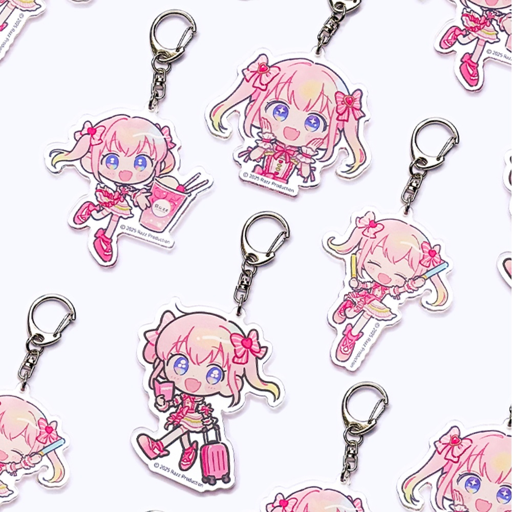 甘愛ラズベリー アクリルキーホルダー(全4種)