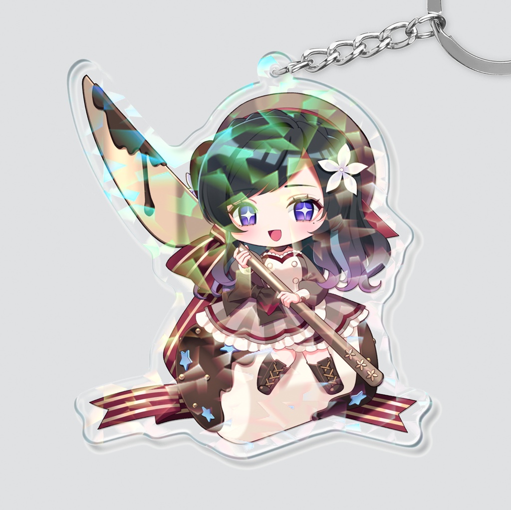 ホログラムアクリルキーホルダー 【アキバレンタイン】