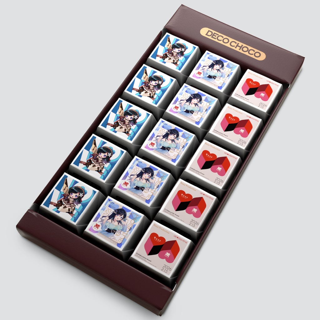 オリジナルDECOチョコ【アキバレンタイン】