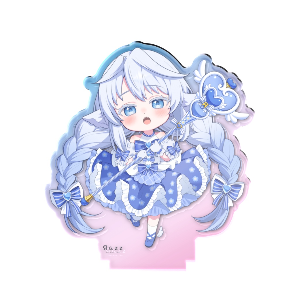 【オンライン限定販売】オーロラアクリルスタンド(らずカフェ 〜魔法少女まじかる♡らずてぃっく〜)