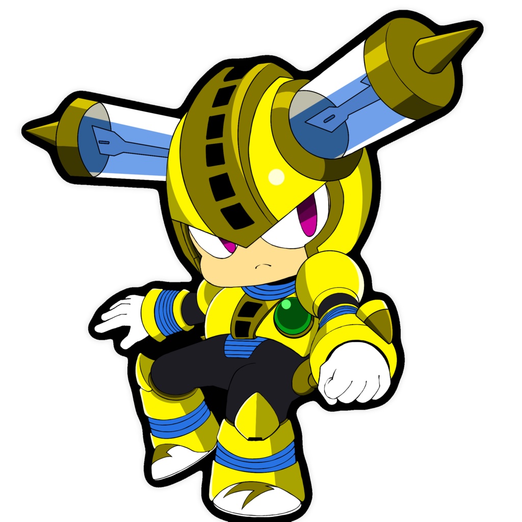 ロックマン11 ヒューズマンアクリルキーホルダー